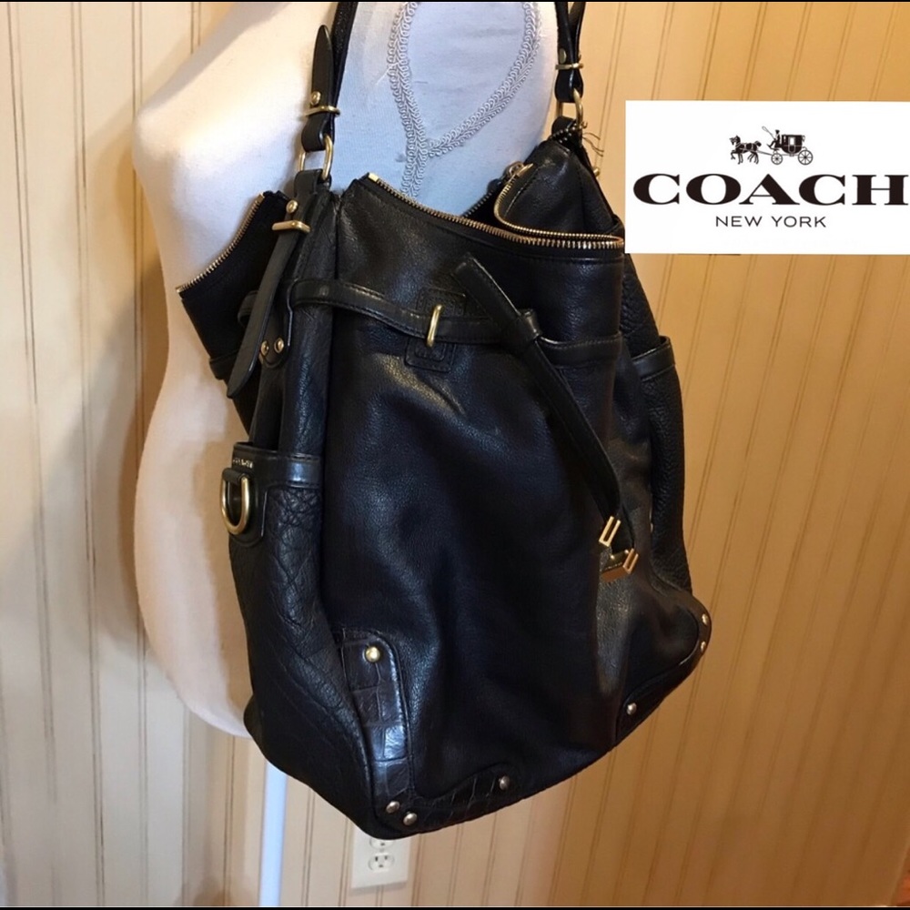 100% Authentic Coach Shoulder Bag Satchel
